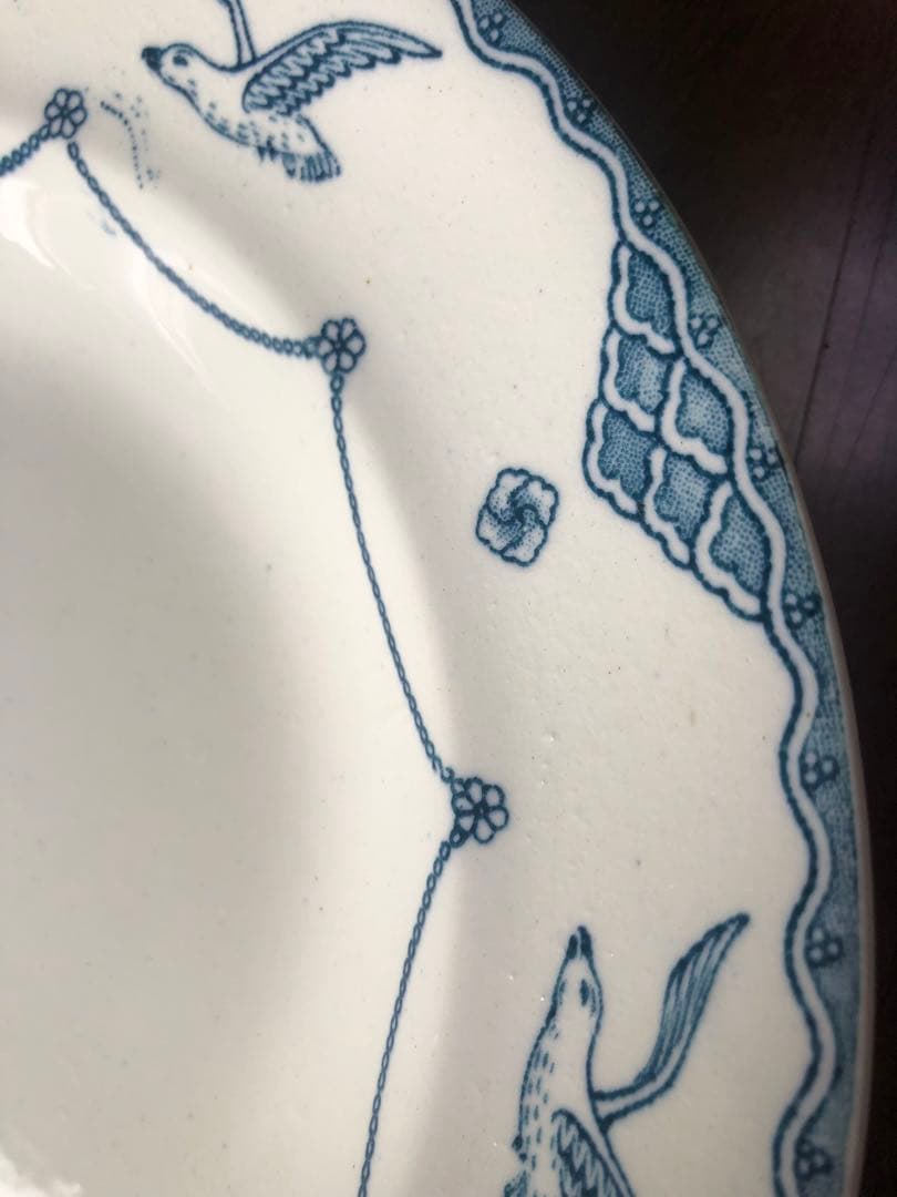 グスタフスベリ オーレンスド カモメディーププレート23cm GUSTAVSBERG