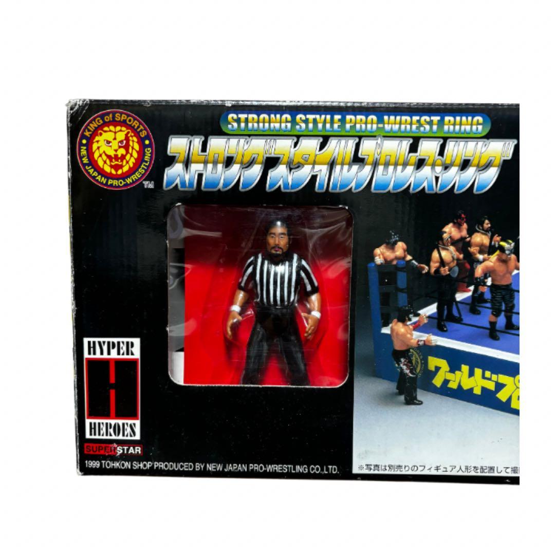 激レア 希少 新日本プロレス ストロングスタイルリング タイガー服部付