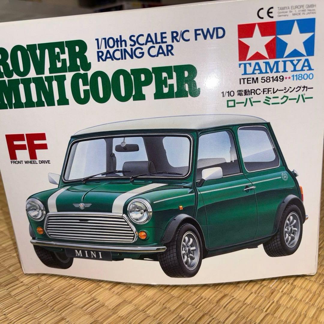 タミヤ RCカー ローバー ミニクーパー 1/10&プロポ三和ダッシュセイバー