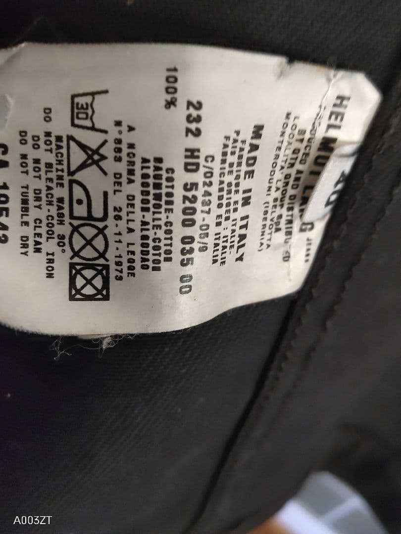 S*】様 Helmut Lang ★ヘルムートラング コーティング Gジャン 1