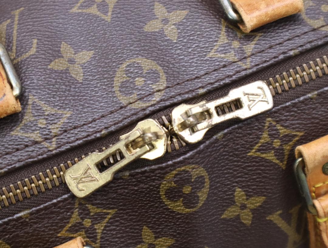 LOUIS VUITTON ボストンバッグ キーポル バンドリエール 45 茶