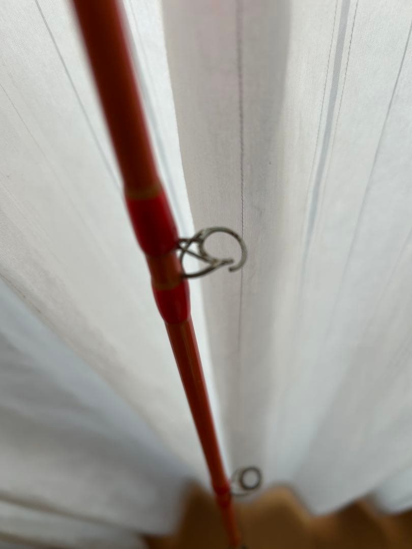 美品】【ジャンク品】￼釣竿 底もの用￼赤いスピニングロッド - メルカリ