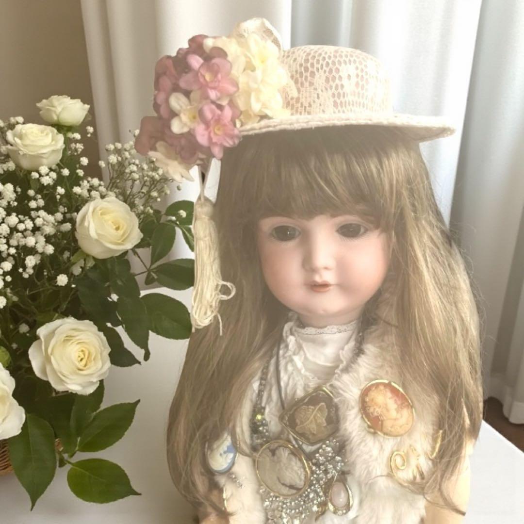 まるこ様専用 アンティーク ビスクドール ケストナー 164 シェルカメオ