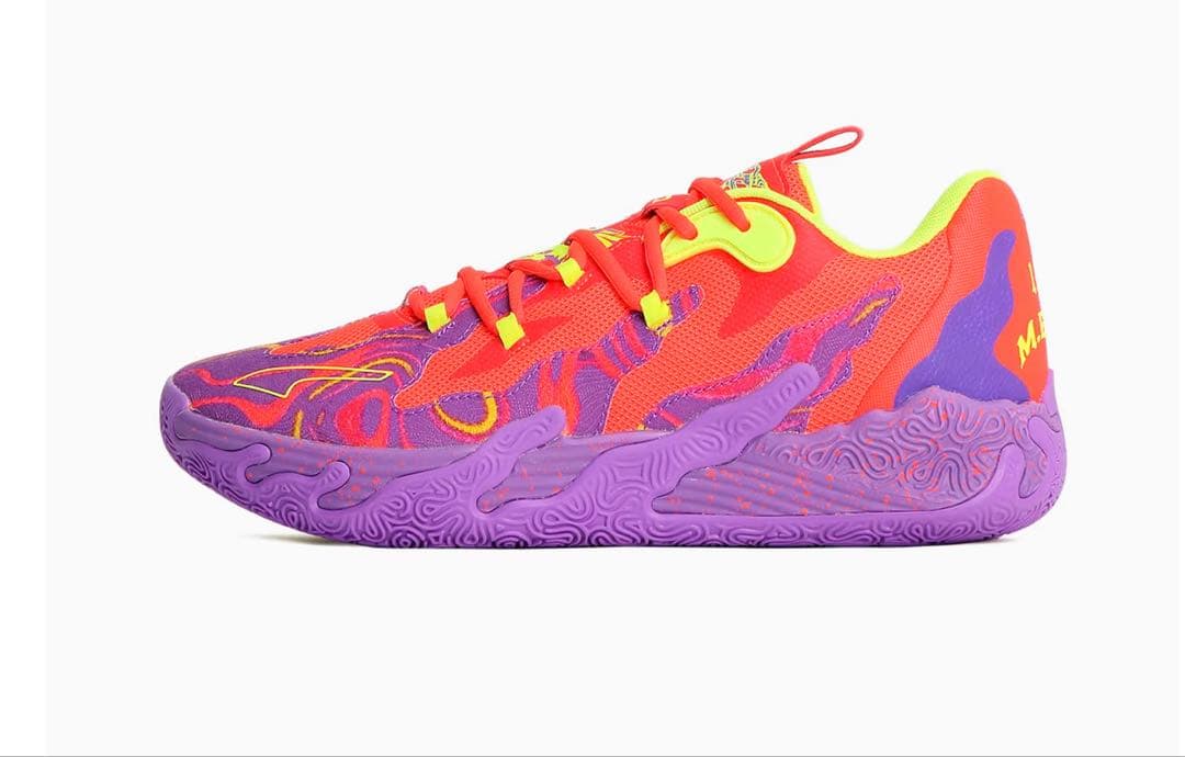新品 PUMA MB.03 LO LAVA ラメロボール 27.5cm