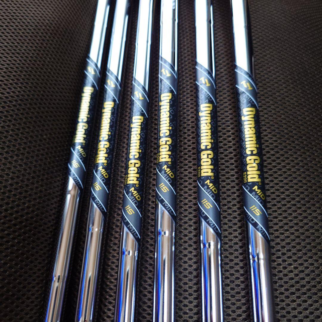 キャロウェイアイアンセットXフォージド 2024アイアン DG MID 115
