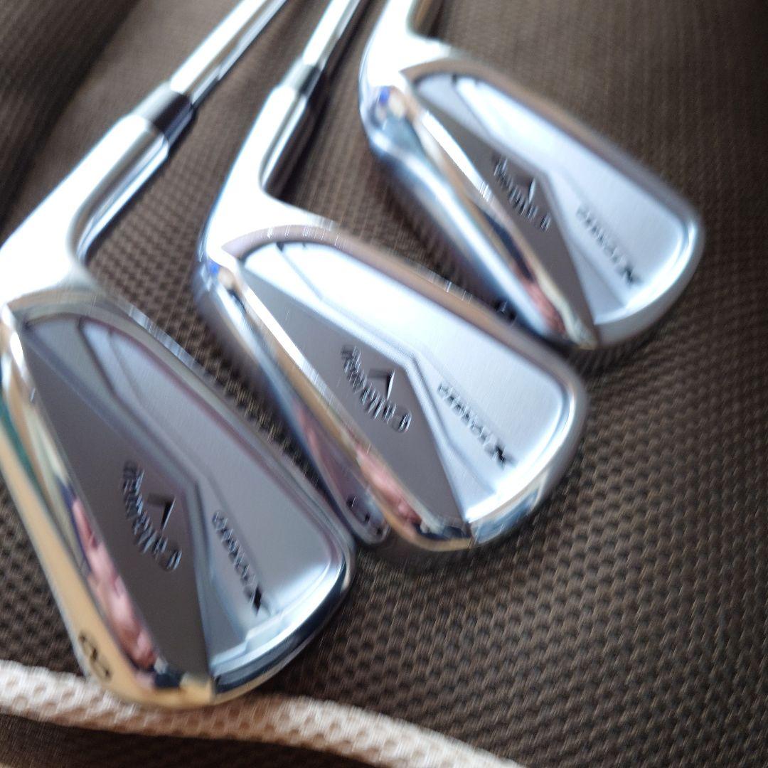 キャロウェイアイアンセットXフォージド 2024アイアン DG MID 115