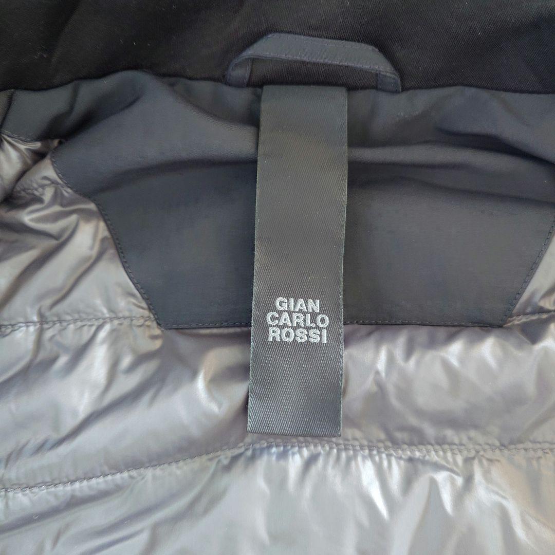 ジャンカルロロッシ　イタリア製　中綿　ボンディングモッズコート フードコート