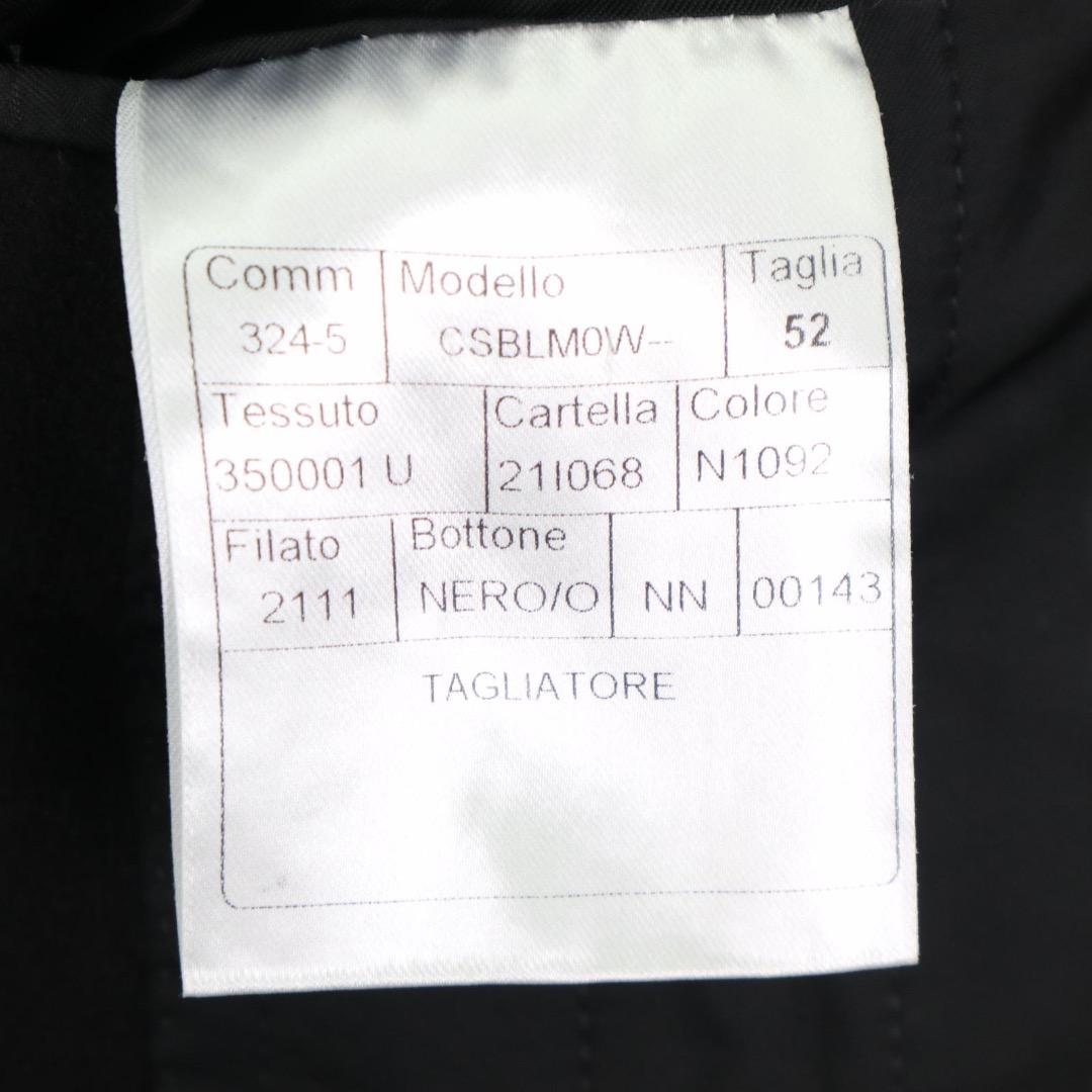 【未使用級✨】タリアトーレ ダブルブレスト カシミア チェスターコート 黒 52