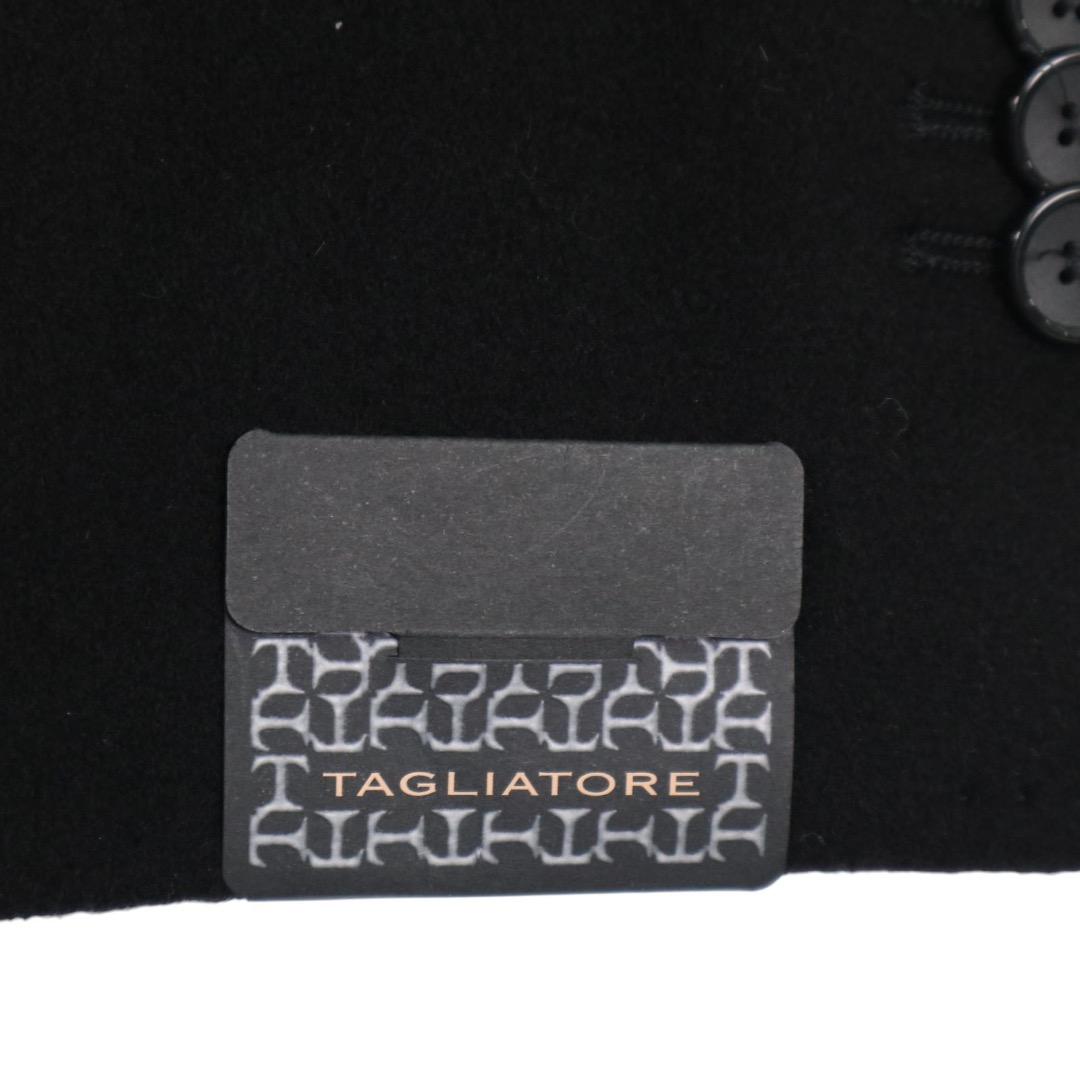 【未使用級✨】タリアトーレ ダブルブレスト カシミア チェスターコート 黒 52