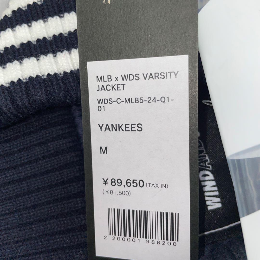 試着のみ MLB x WDS VARSITY JACKET スタジャン