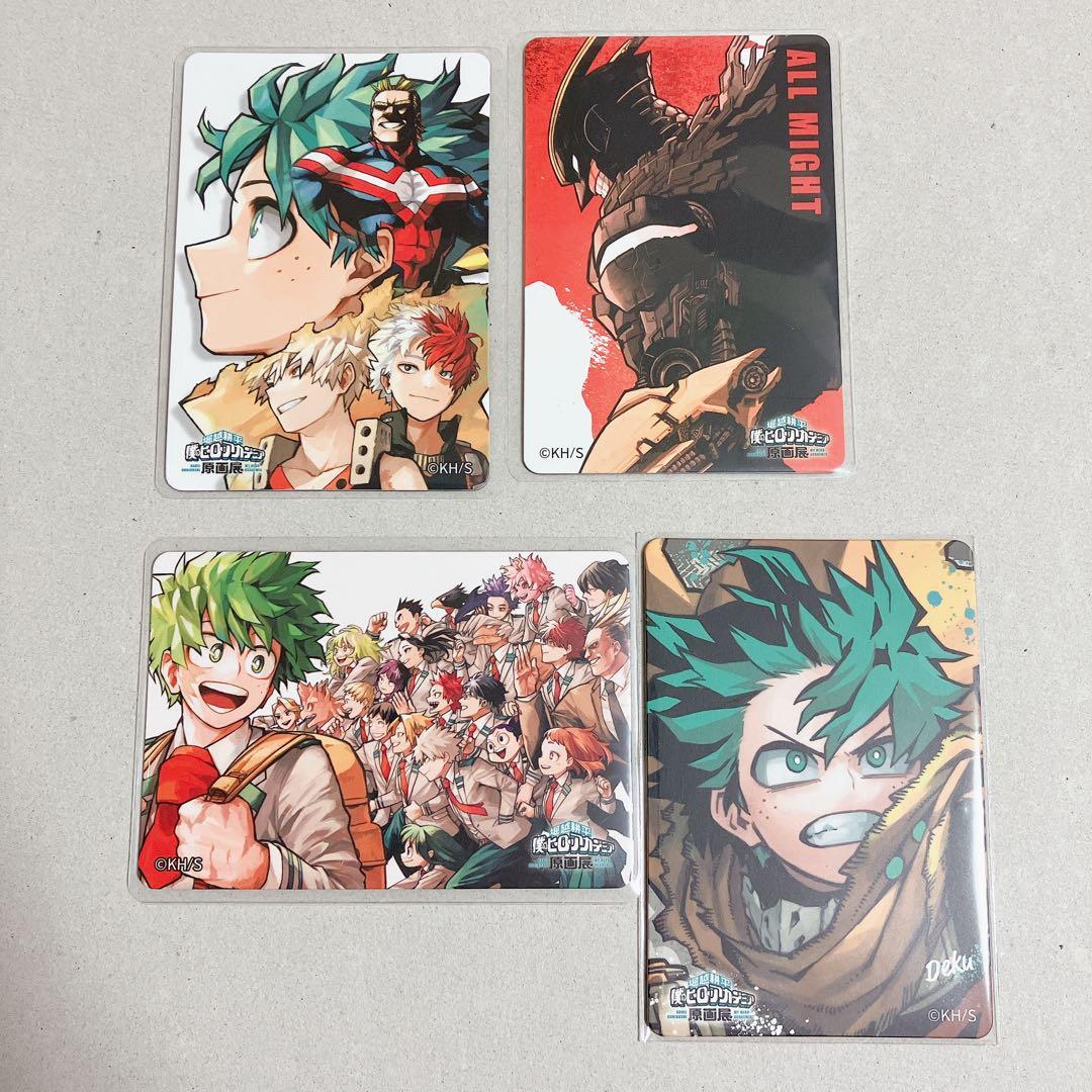 僕のヒーローアカデミア ヒロアカ原画展 マグネットステッカーセット