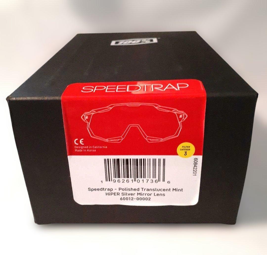 100% SPEEDTRAP クリアミント ワンハンドレッド サングラス