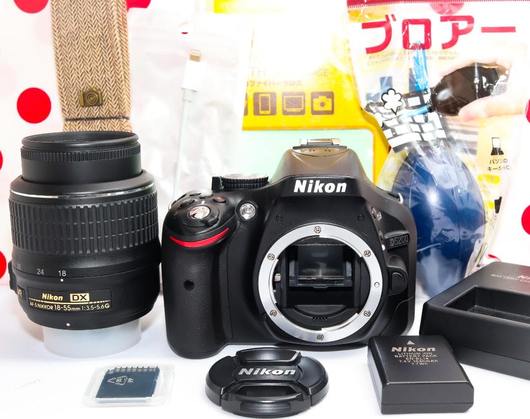 Nikon D5200❤スマホに転送❤動画撮影OK❤高画質一眼レフ❤