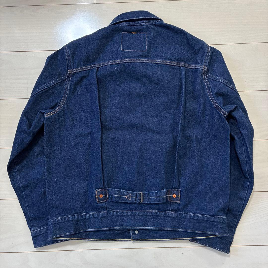 リーバイス 濃紺デニムセットアップ 1stトラッカージャケット 501 W30