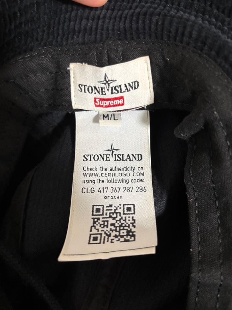 supreme stone  バケットハット　キャップ