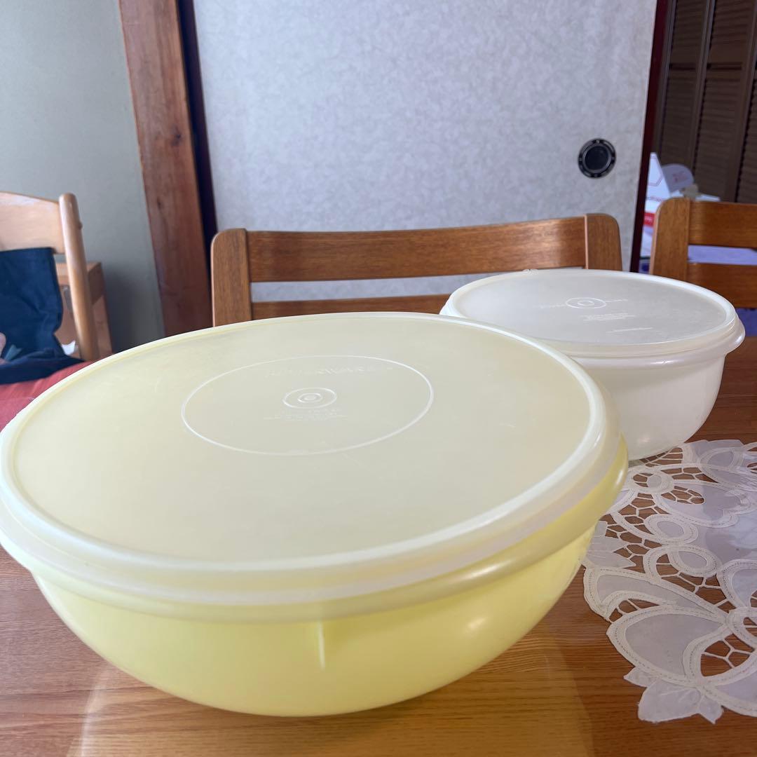 タッパーウェア スーパーミックスボールとミックスボール - メルカリ