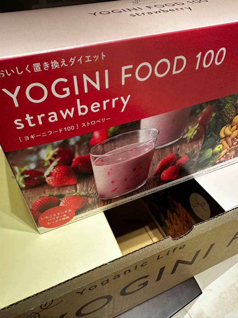 YOGINI FOOD 100 ストロベリー 21袋入