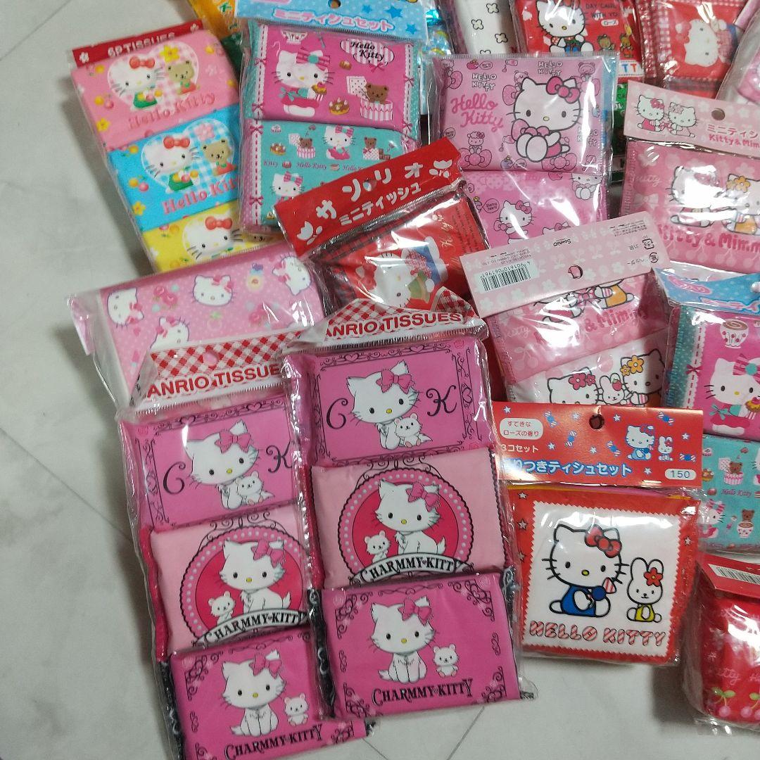 新品 ハローキティ ポケットティッシュ - メルカリ