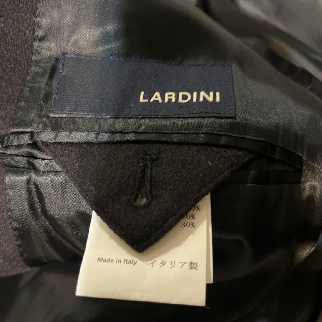 lardiniチェスターコート　ネイビー