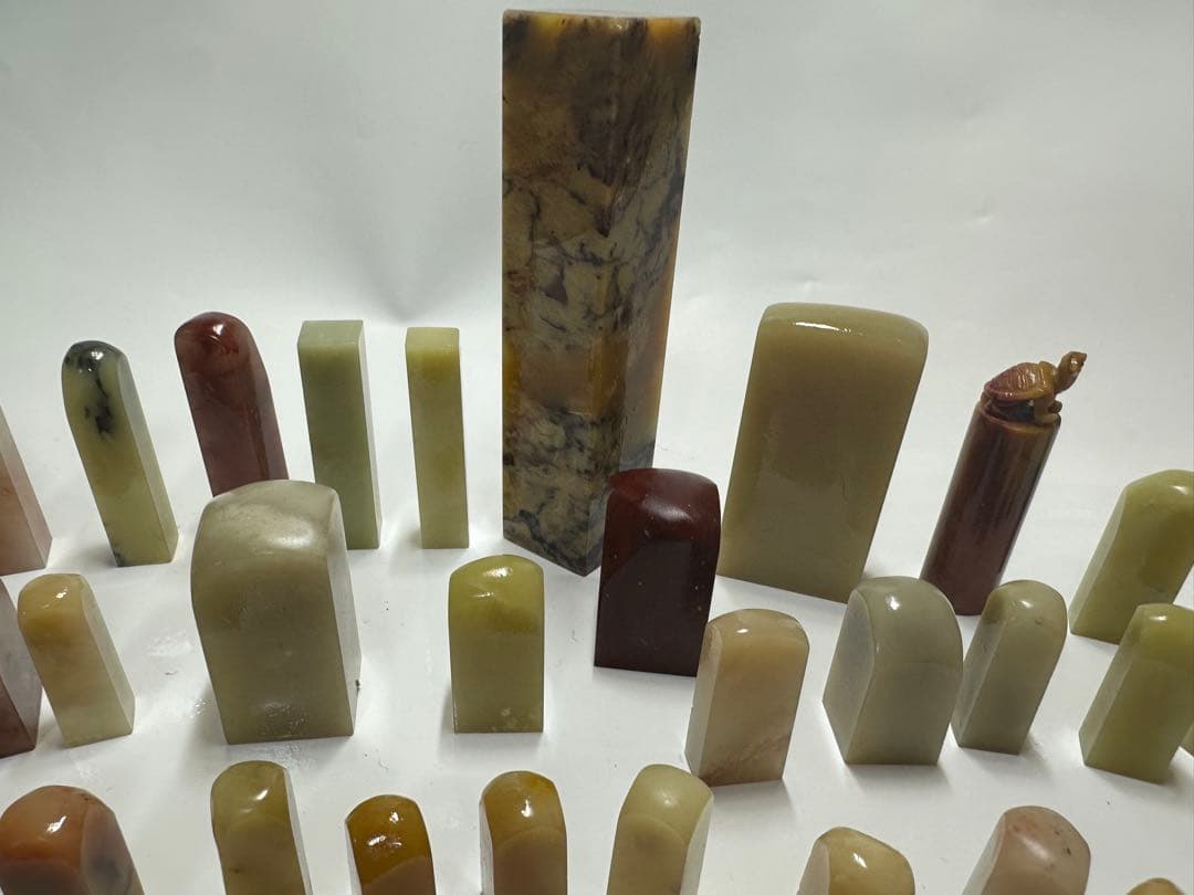 訳あり品 篆刻 印材 印石 まとめ 書道 落款 遊印 ヒビ 使用済みなど