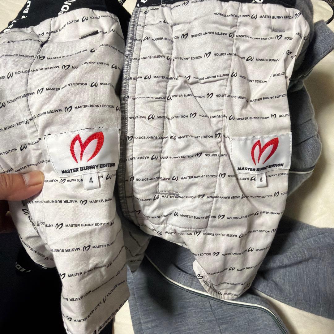 MASTER BUNNY マスターバニーパンツ グレーブラックセット
