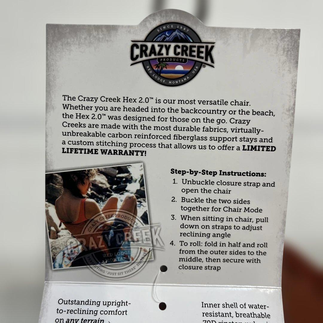 Crazy Creek Original Chair ブラウン