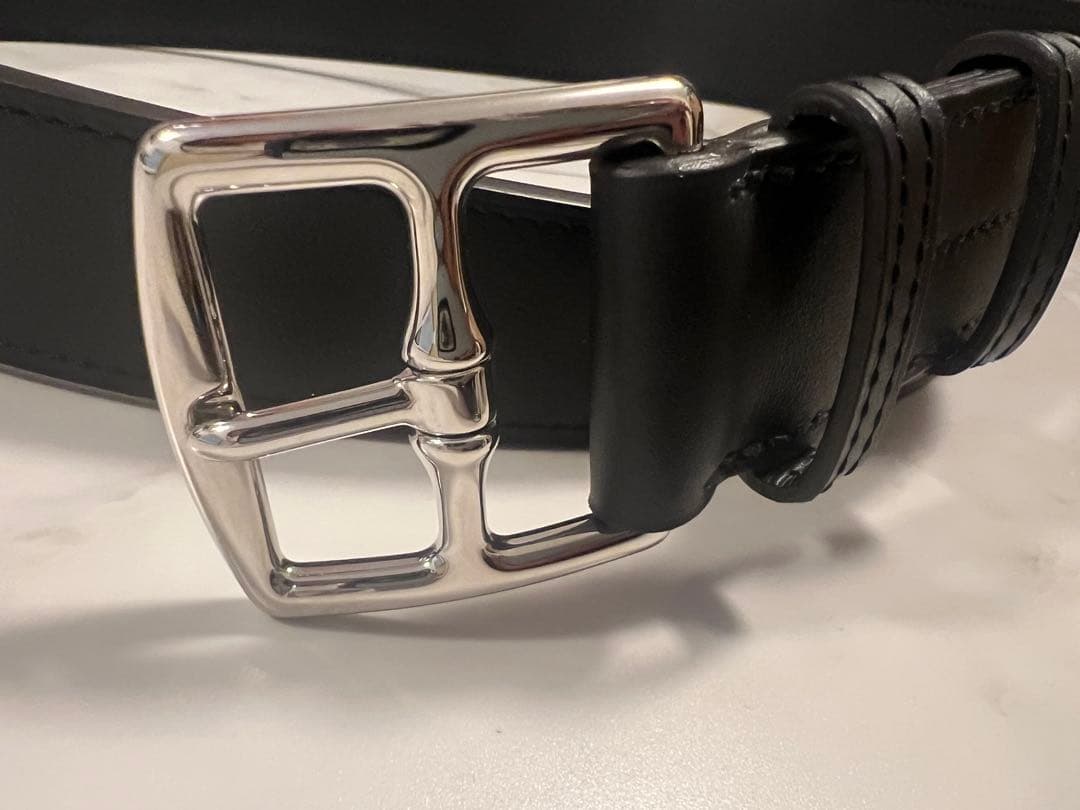 美品　エルメス　メンズ　ベルト