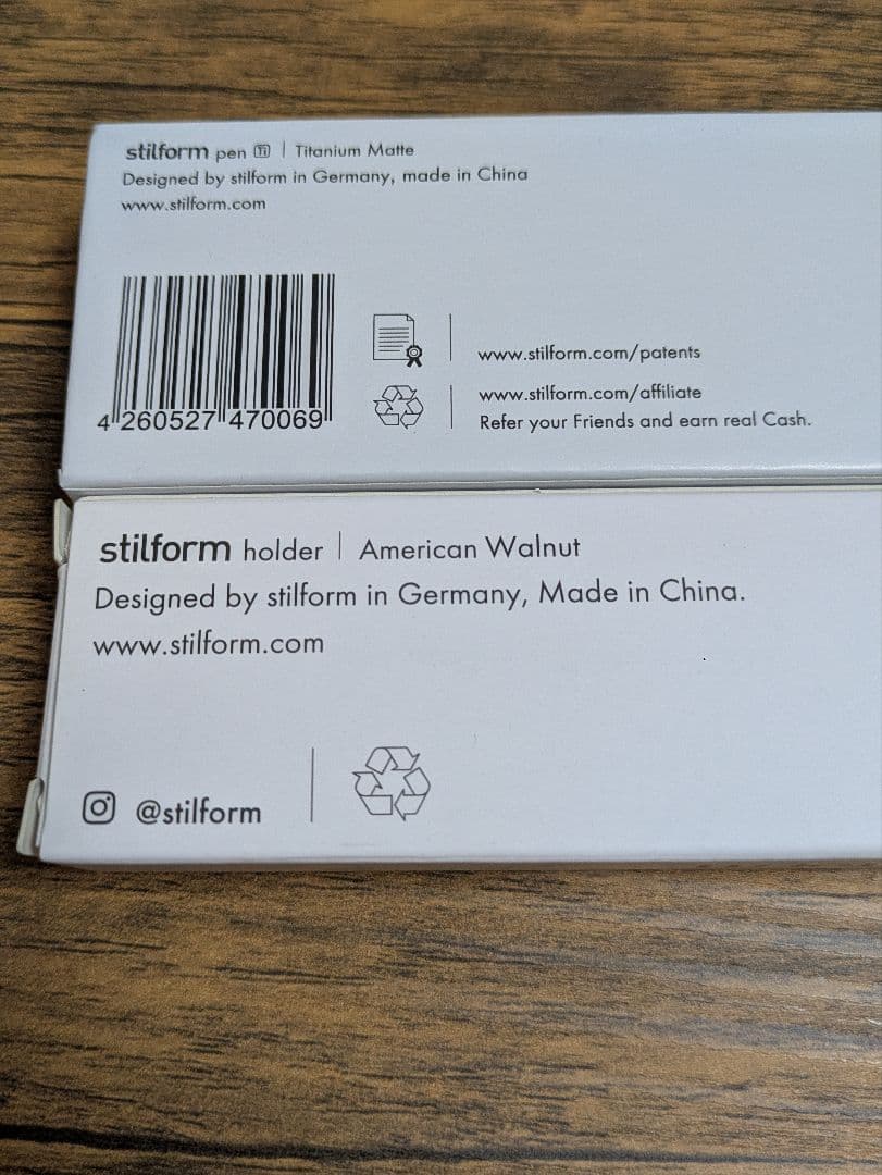 stilform スティルフォームペン　チタン