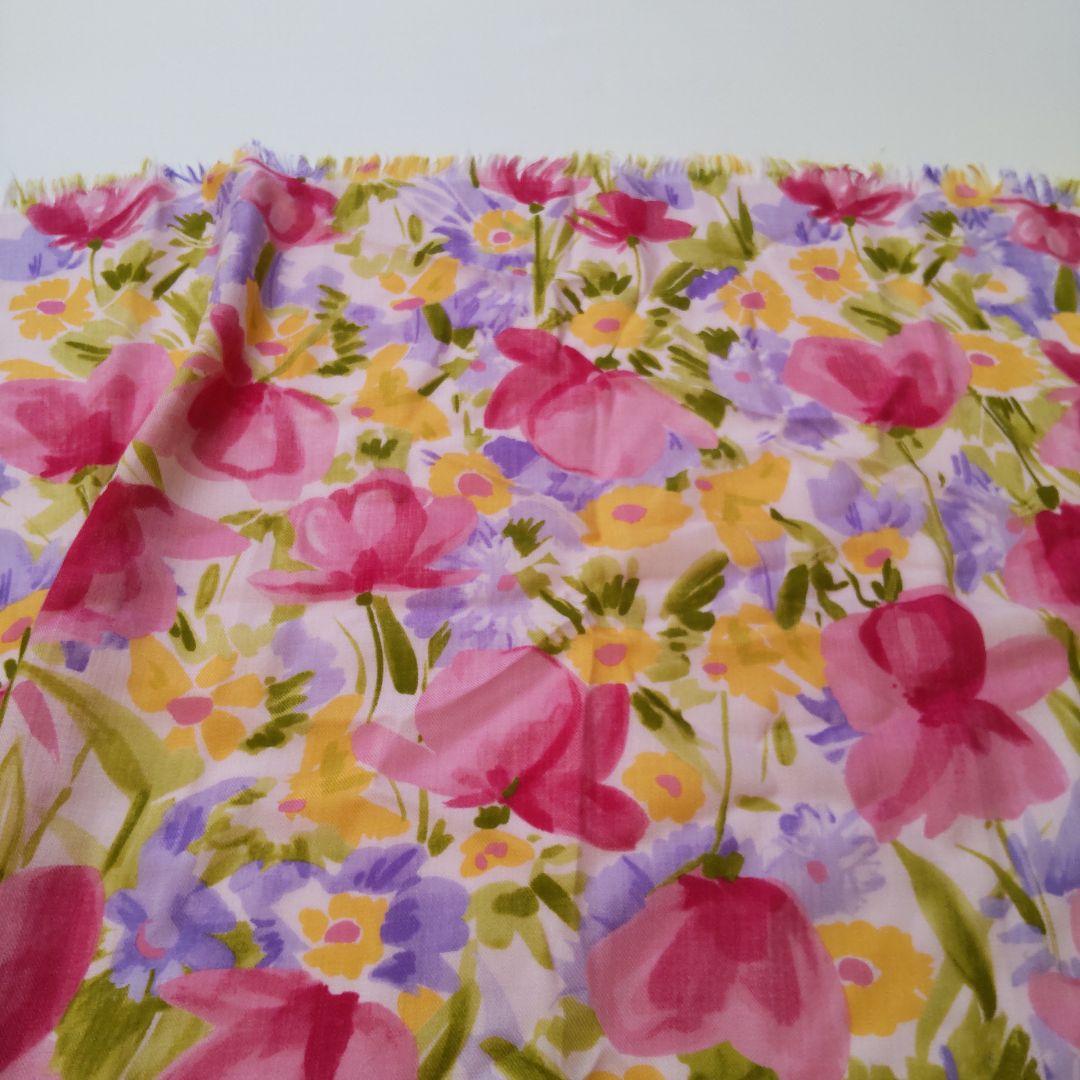 極美品 ロロピアーナ カシミヤ シルク 花柄 大判 ストール スカーフ マフラー