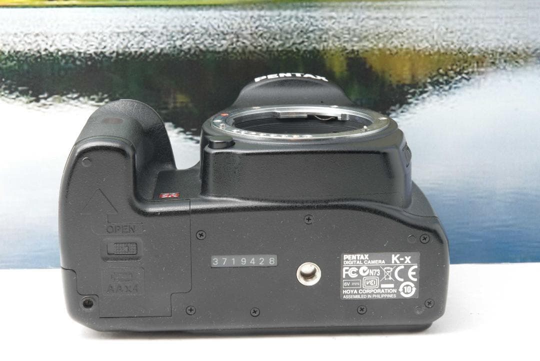 【S数2723回】PENTAX K-X★望遠レンズ付き55-300ｍｍ★転送OK