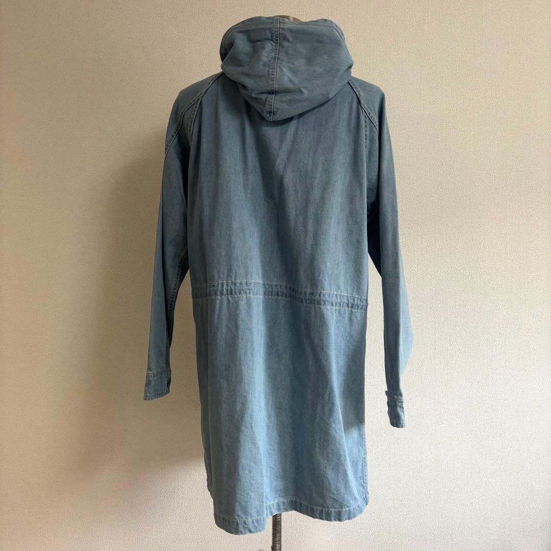 STUSSY ステューシー デニム モッズパーカーコート L 良品