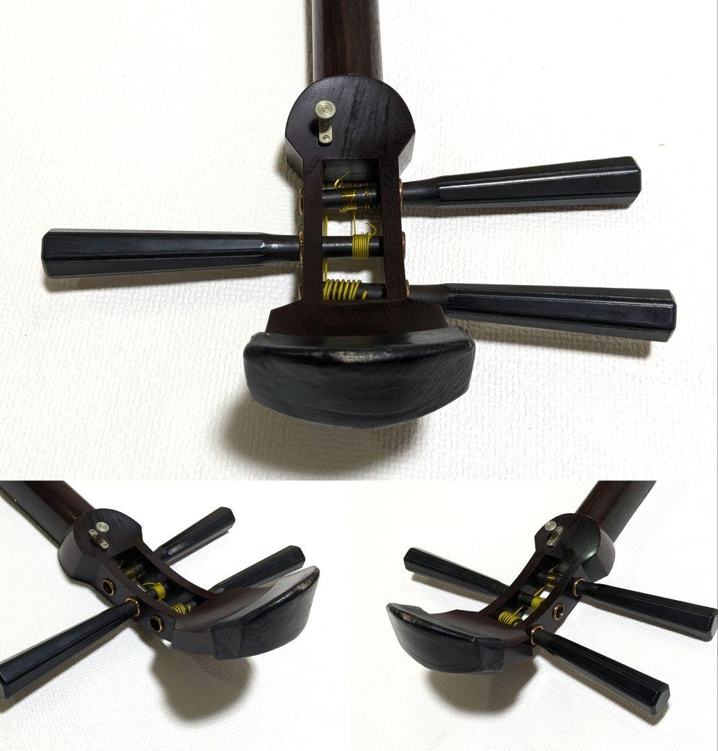 端唄三味線　太棹　紅木　おまけ付き