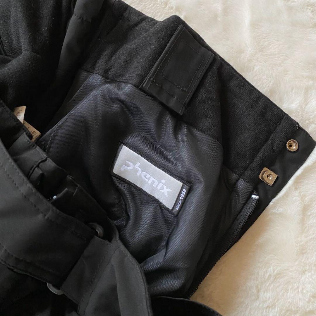 phenix スキーウェア　セットアップ 上下　総柄　ブラック　メンズ　XL