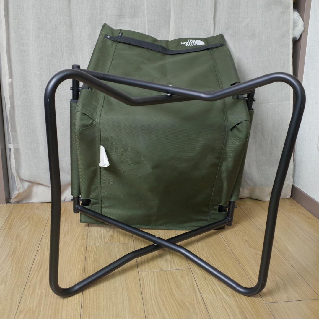 【美品】TNF Camp Chair ノースフェイス キャンプチェア 刺繍ロゴ