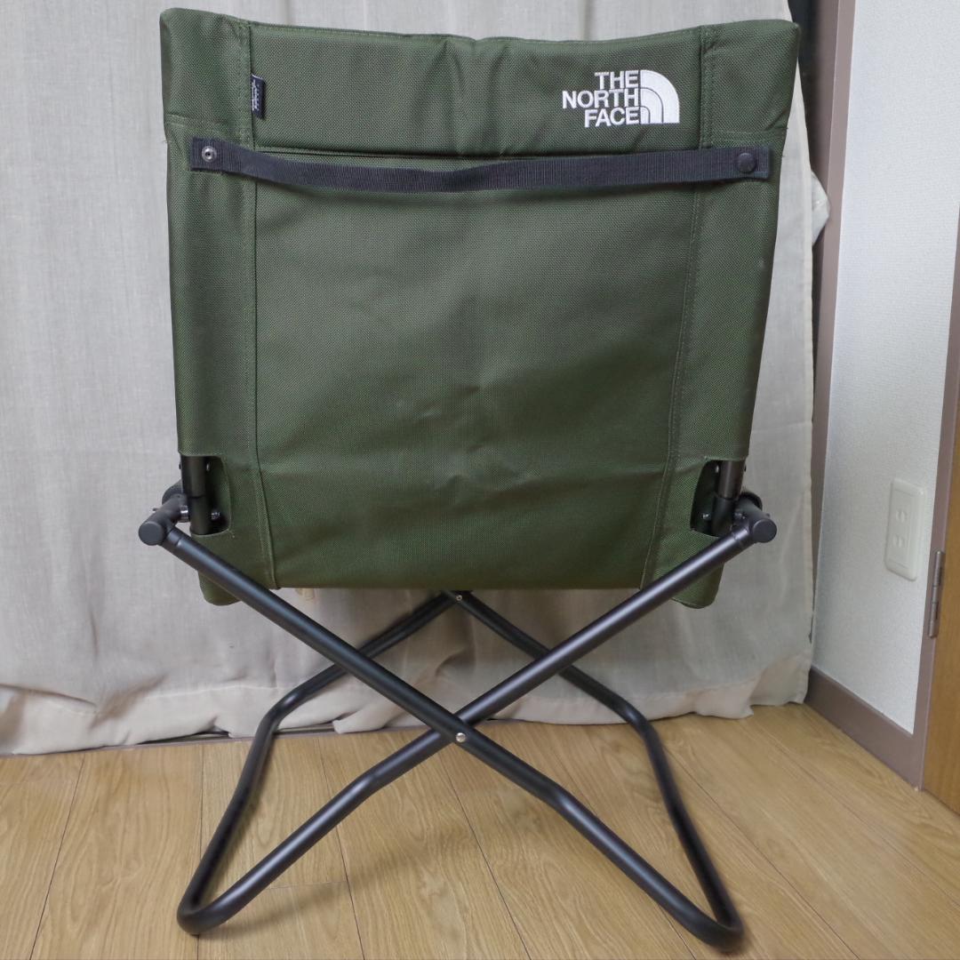 【美品】TNF Camp Chair ノースフェイス キャンプチェア 刺繍ロゴ