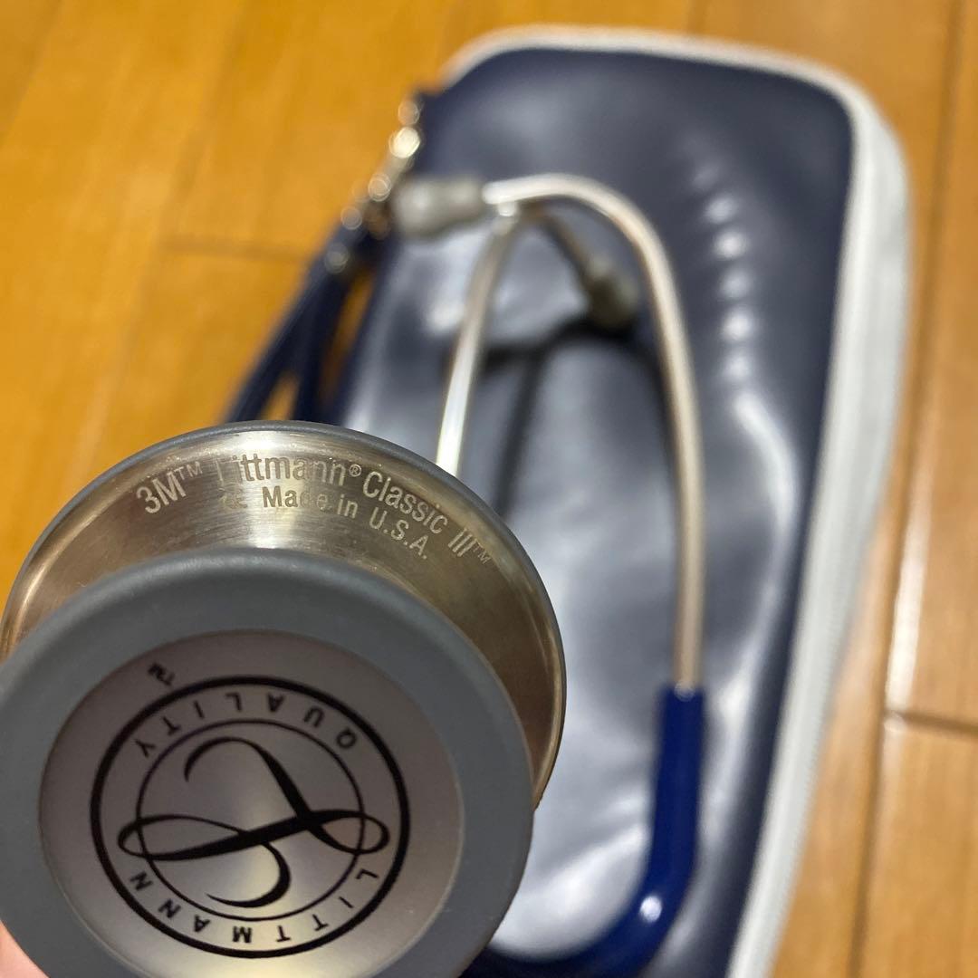 3M Littmann Classic III 聴診器 青 ケース付き