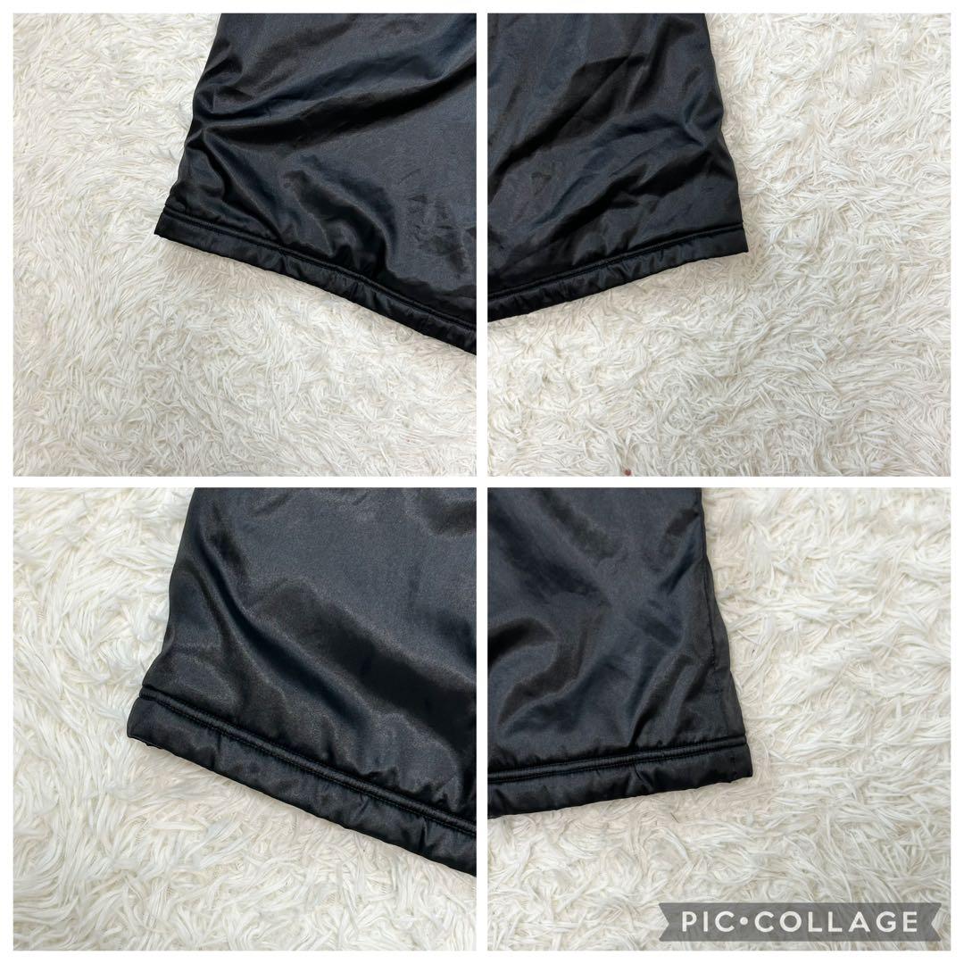 希少✨NIKE ナイキ ベンチコート 銀タグ 90s デカロゴ 黒