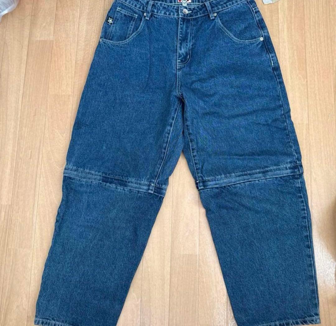 starteam ZIP OFF STAR JEANS ftiデニムパンツ30