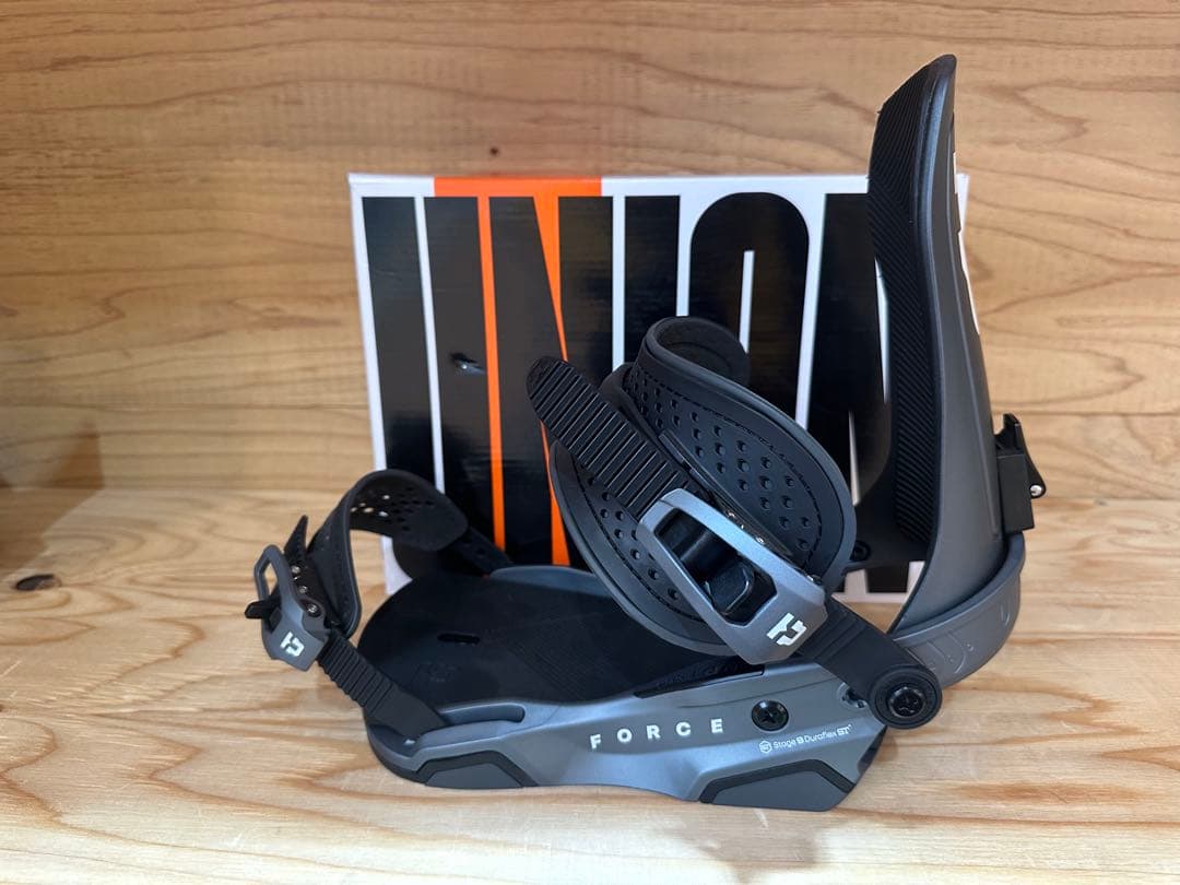 2025新品UNION FORCE ビンディング ガンメタル M