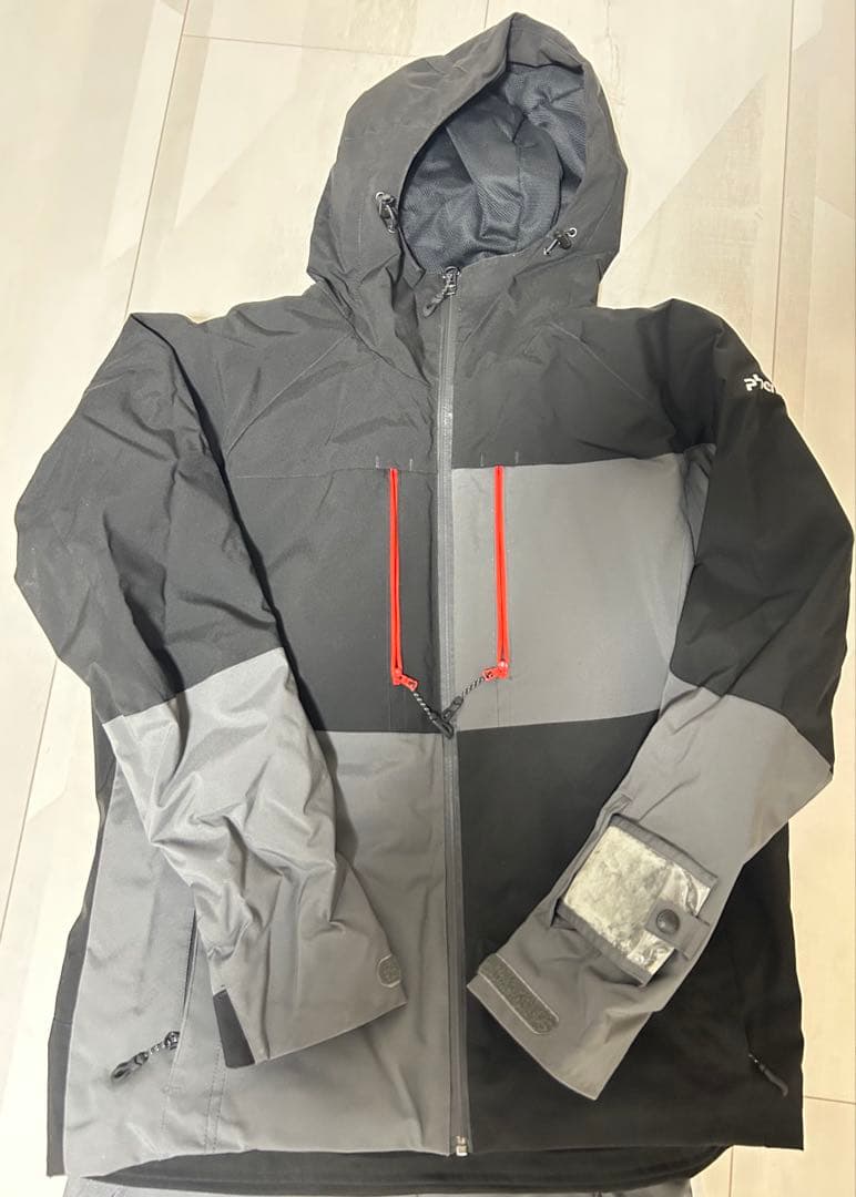 phenix メンズスキーウェア　上下セット　ブラック／グレー　XLサイズ