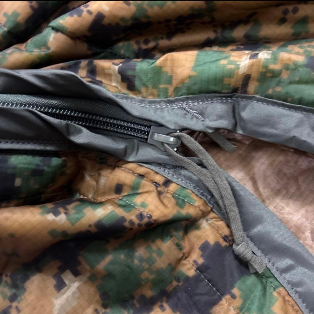 未使用品　米軍実物　LINER WETWEATHER PONCHO ジッパー付き