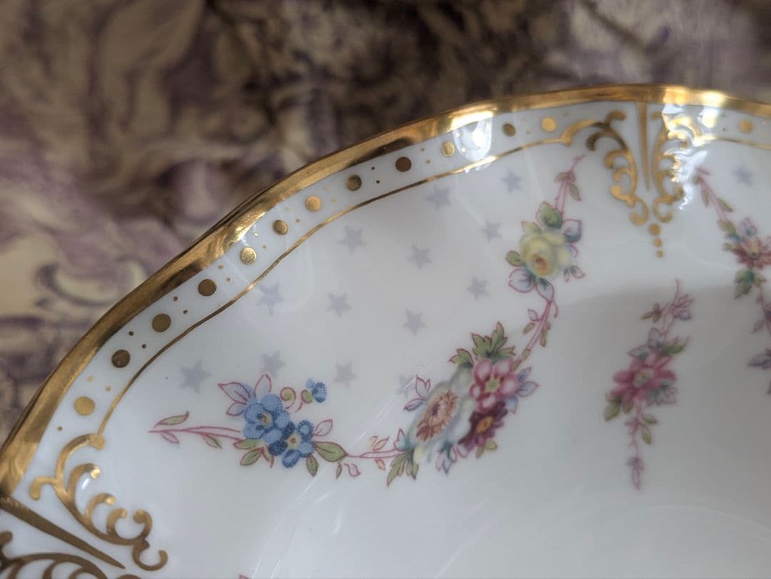 No2.ロイヤルクラウンダービーロイヤルアントワネット26㎝未使用スーププレート