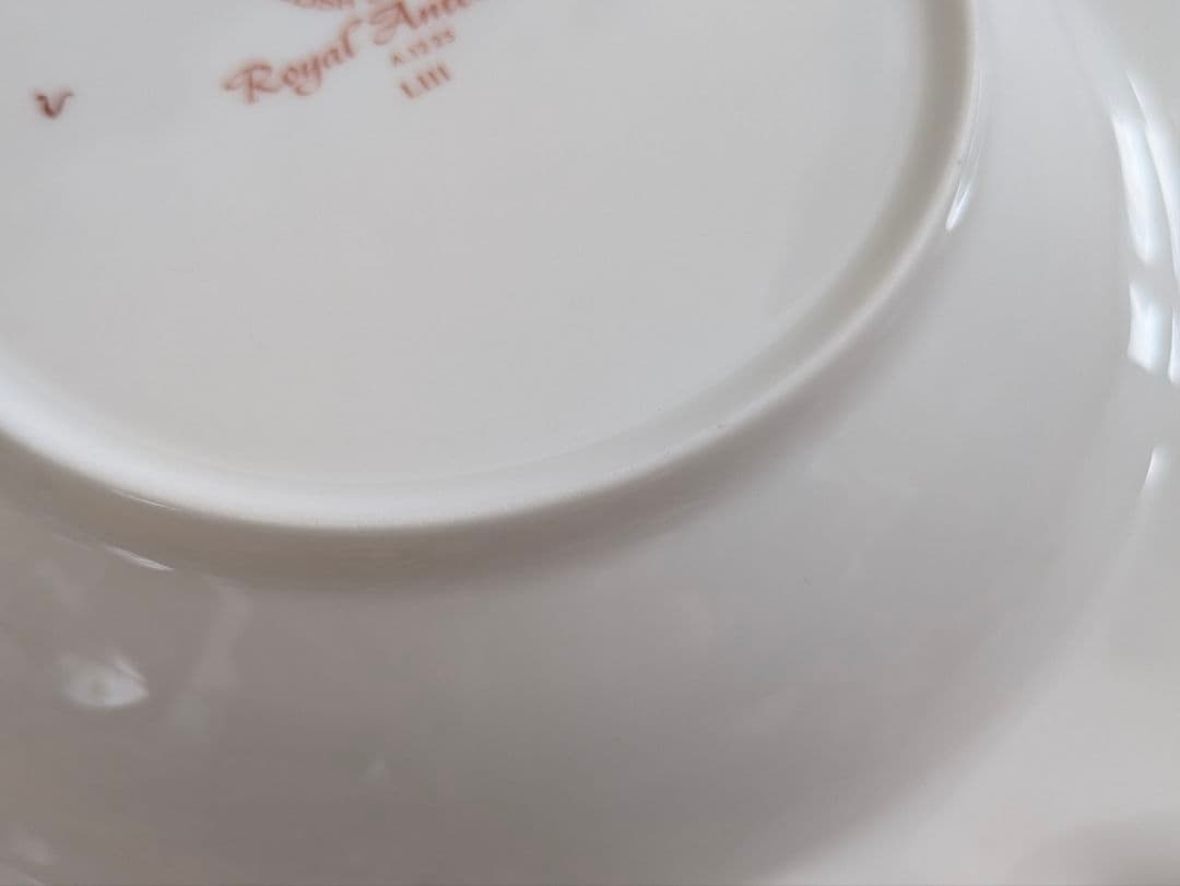 No2.ロイヤルクラウンダービーロイヤルアントワネット26㎝未使用スーププレート