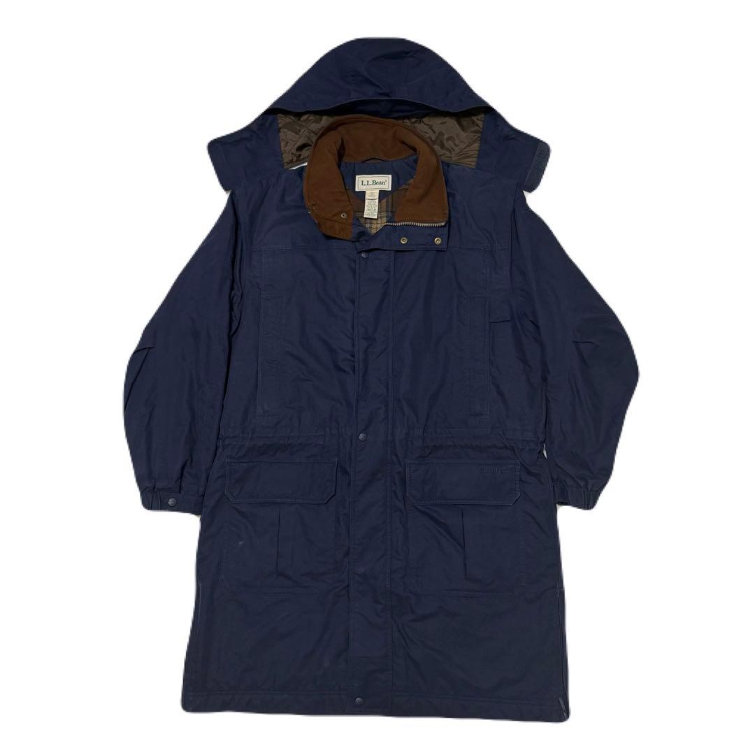 【L.L.bean】名作　80s ノーイースターコート Lサイズ　ネイビー　希少