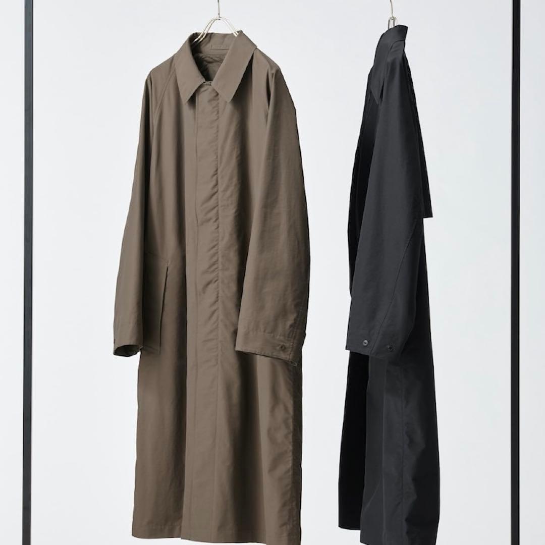 UNIQLO U 2025ステンカラーコート ブラック