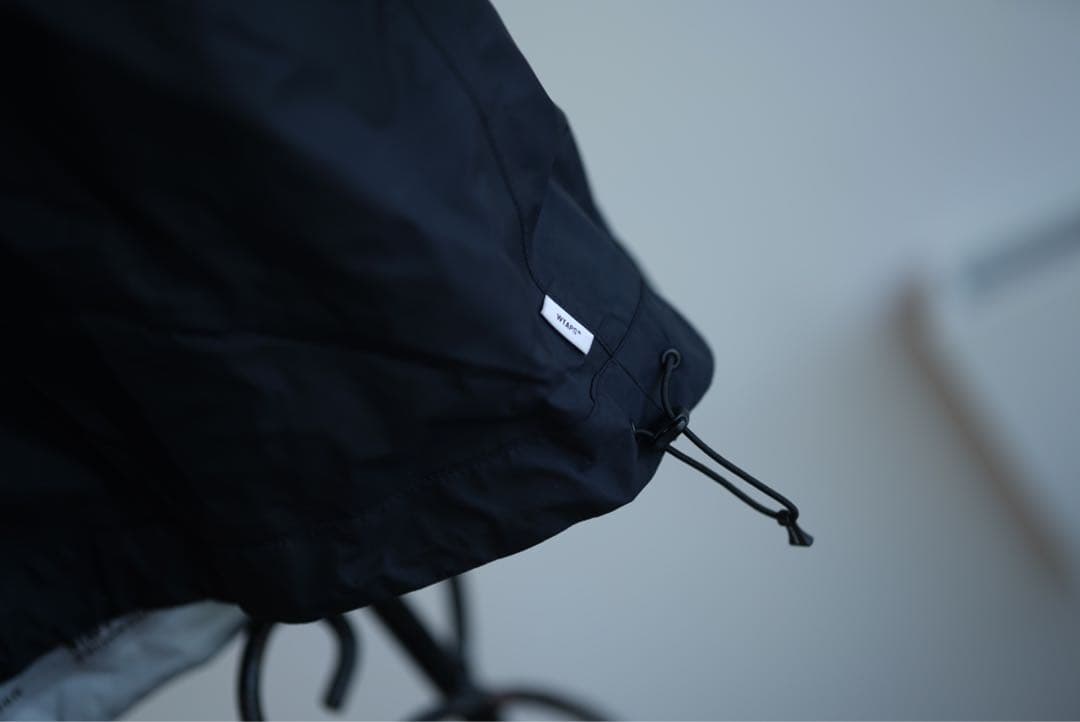 22ss WTAPS クロスボーン ナイロン コート ブラック 3ダブルタップス