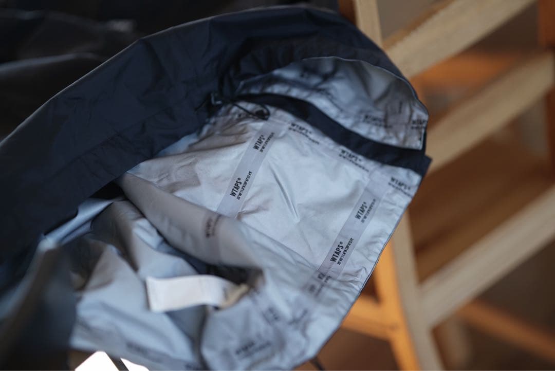 22ss WTAPS クロスボーン ナイロン コート ブラック 3ダブルタップス