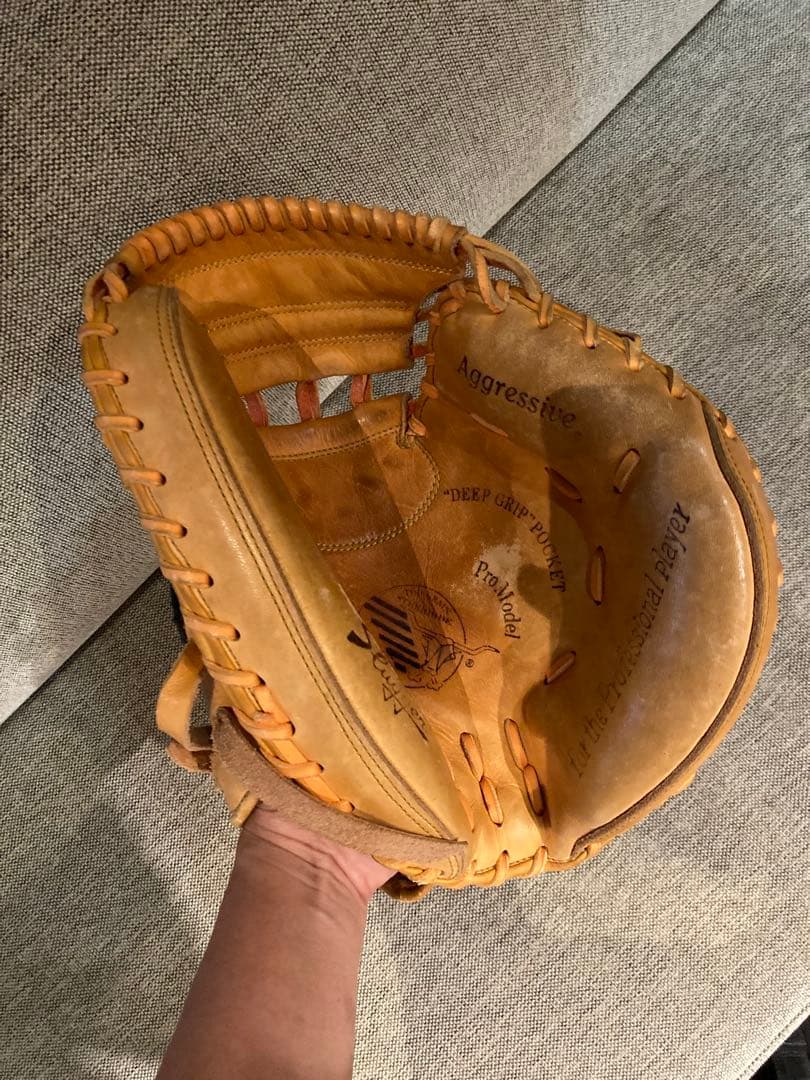 プロフェッショナルプレイヤー用軟式グローブ キャッチャーミット