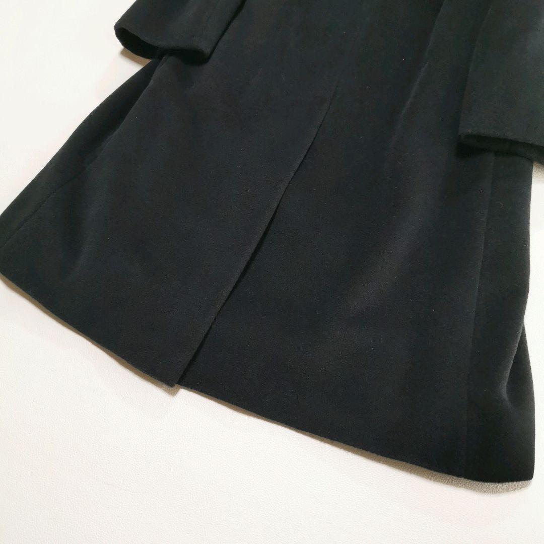 美品✨ マックスマーラ ベルテッドコート アンゴラ混 マニュエラ 黒 XL