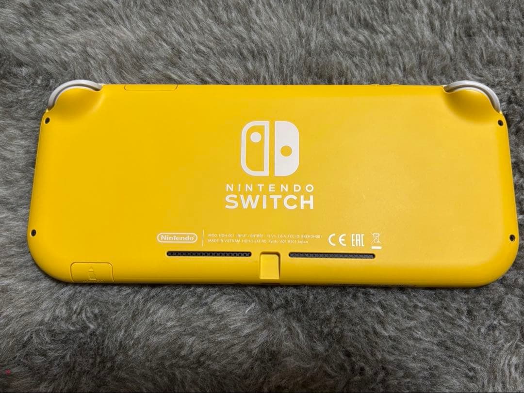 【美品】Nintendo Switch Lite イエロー 本体 ACアダプター